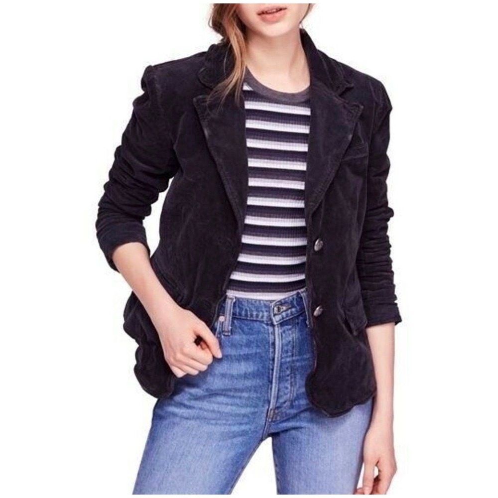 Free People Byron Corduroy Blazer‎ career office attire